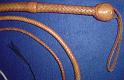 8ft Natural Tan 12 plait David Morgan Style Indiana Jones Bullwhip 2E